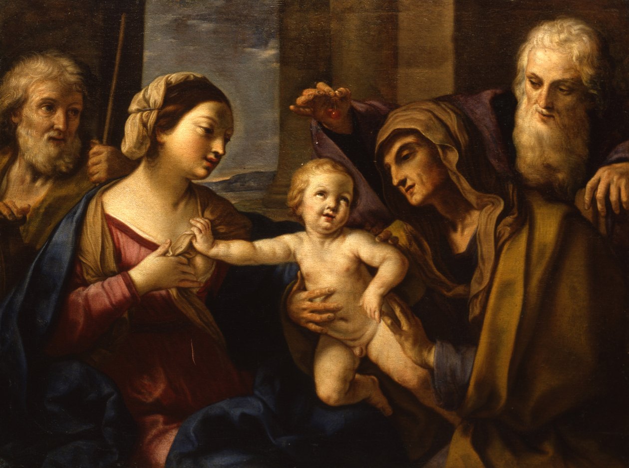 La Sacra Famiglia da Elisabetta Sirani