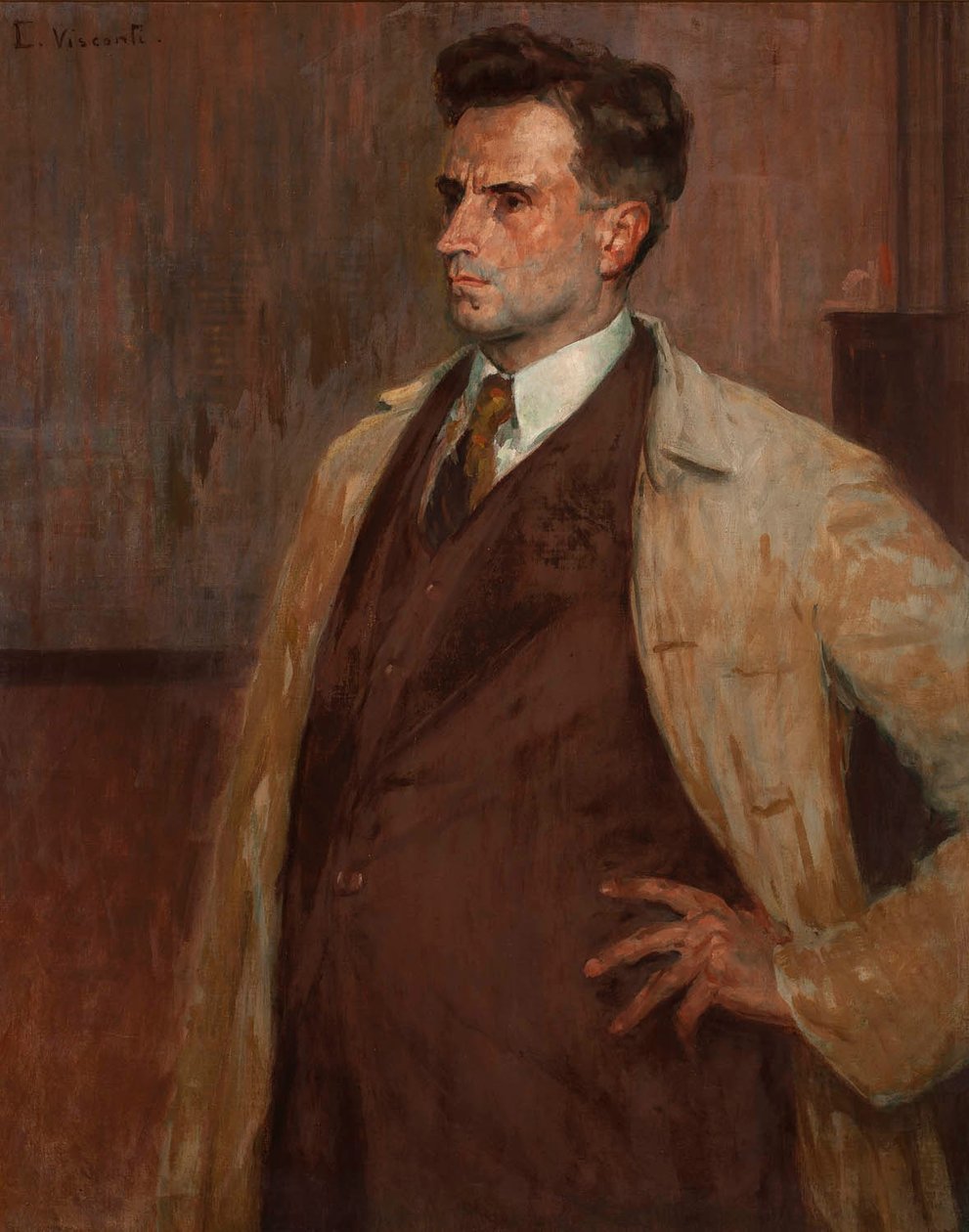 Ritratto dello scultore Joao Zacco Parana da Eliseu Visconti