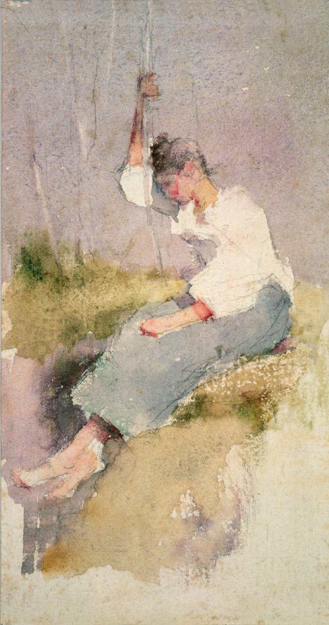 Louise, una ragazza bretone da Elizabeth Adela Stanhope Forbes