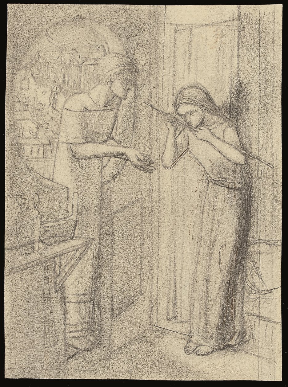 Clerk Saunders da Elizabeth Eleanor (1834 62) Siddal