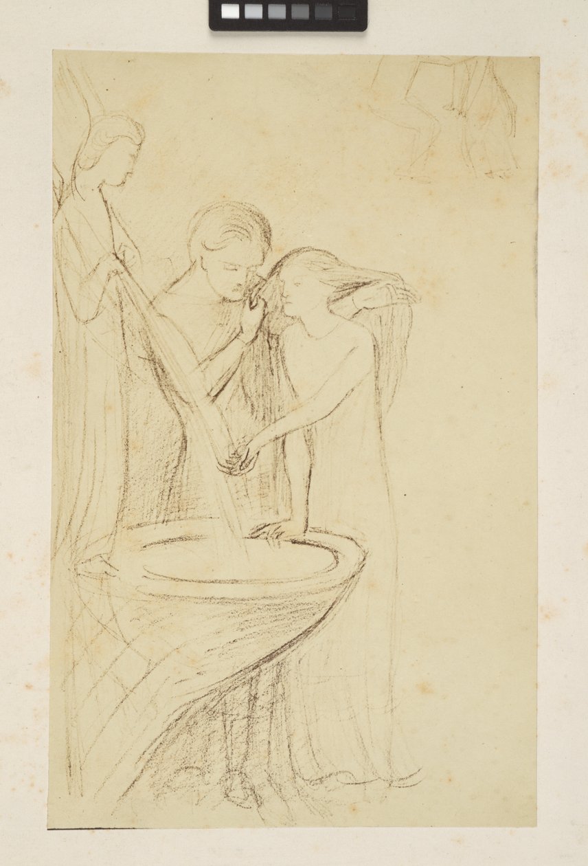 Disegni e schizzi da Elizabeth Eleanor (1834 62) Siddal