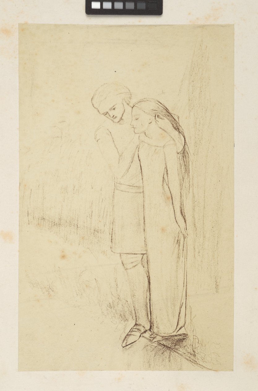 Disegni e schizzi da Elizabeth Eleanor (1834-62) Siddal