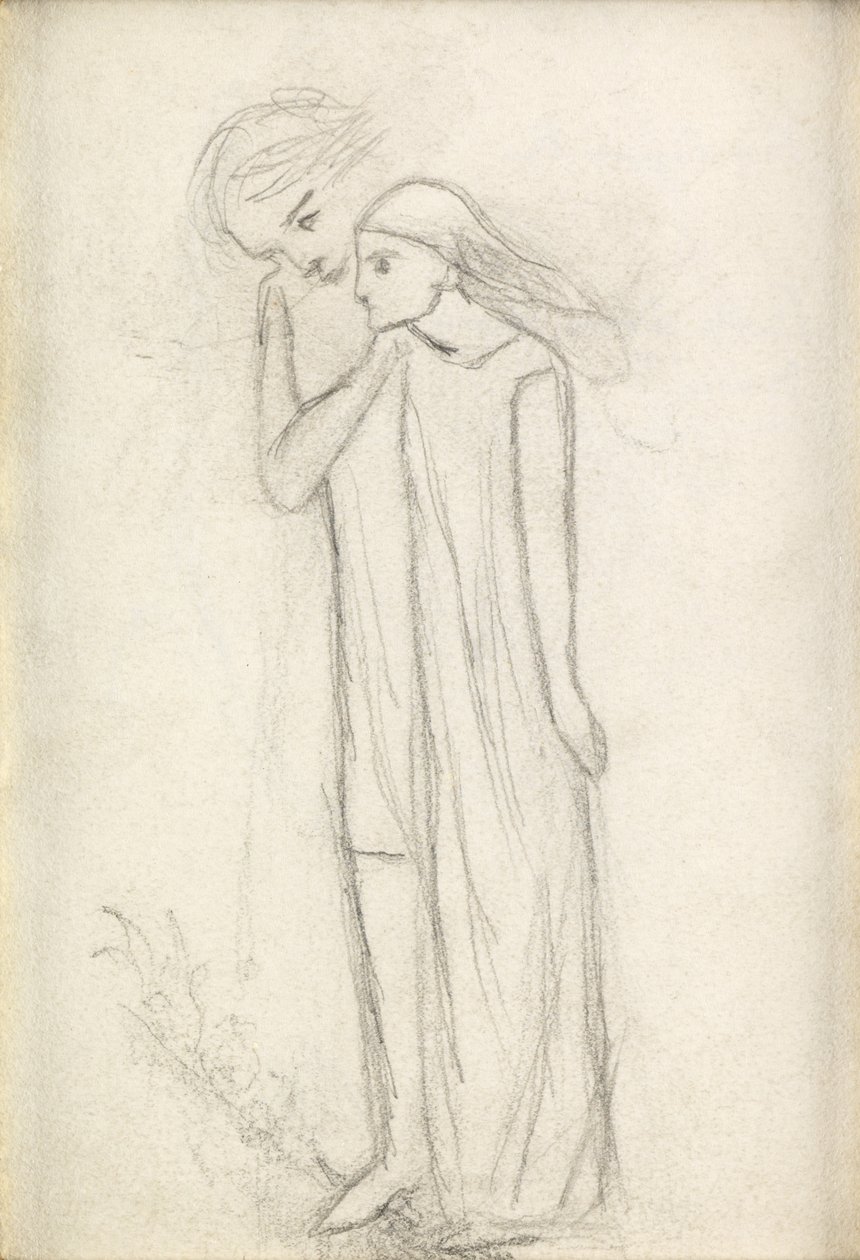 La Belle Dame Sans Merci, c.1855 da Elizabeth Eleanor Siddal