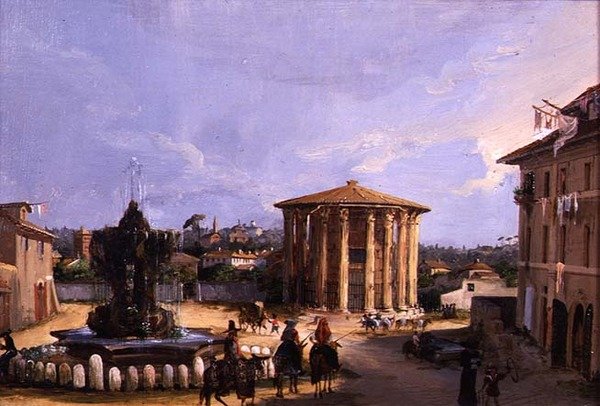 Il Tempio di Vesta, Roma da Elizabeth Hunter Blair