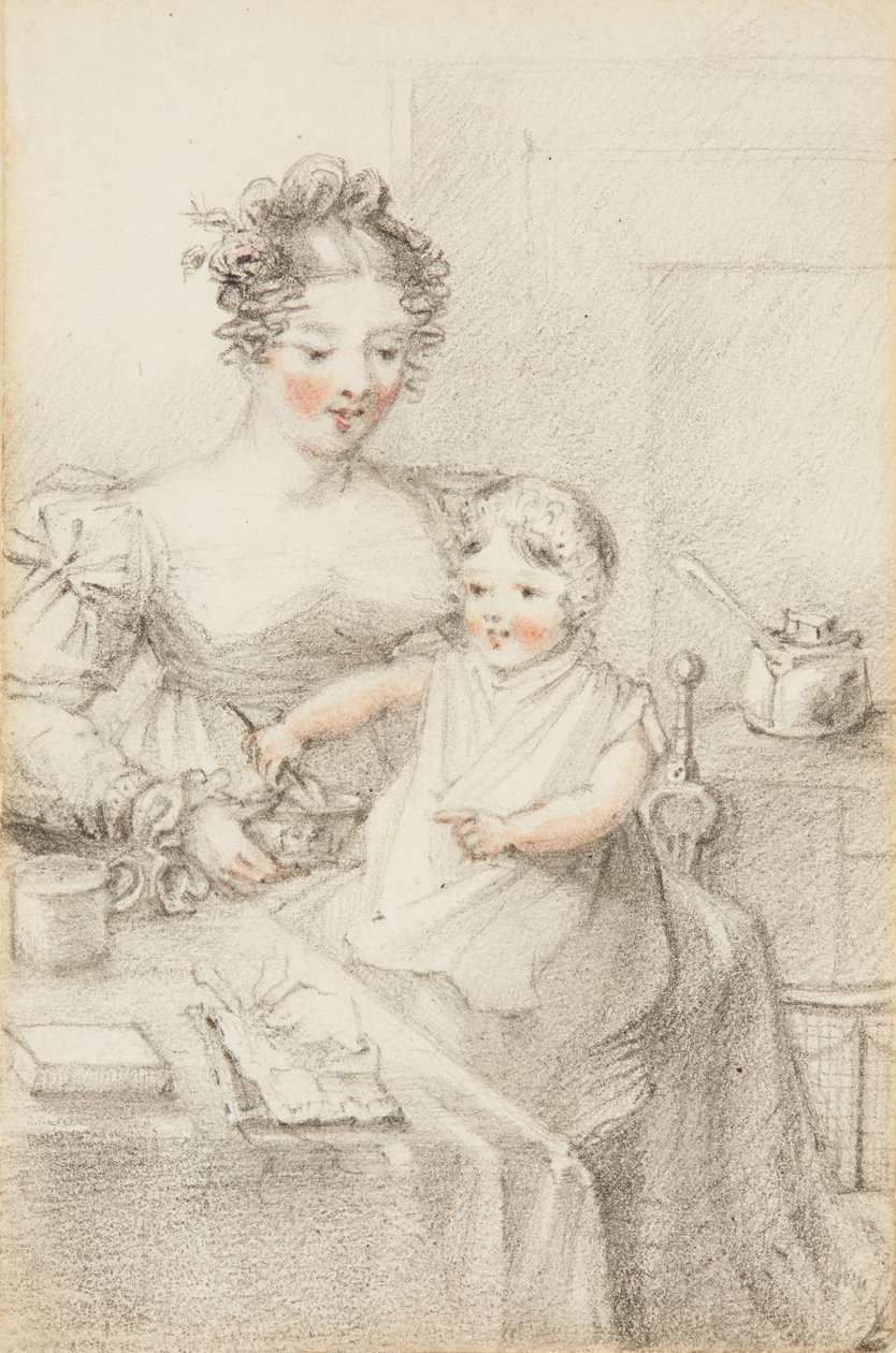 Regina Vittoria da bambina da Elizabeth Keith née Lindsay Heathcote