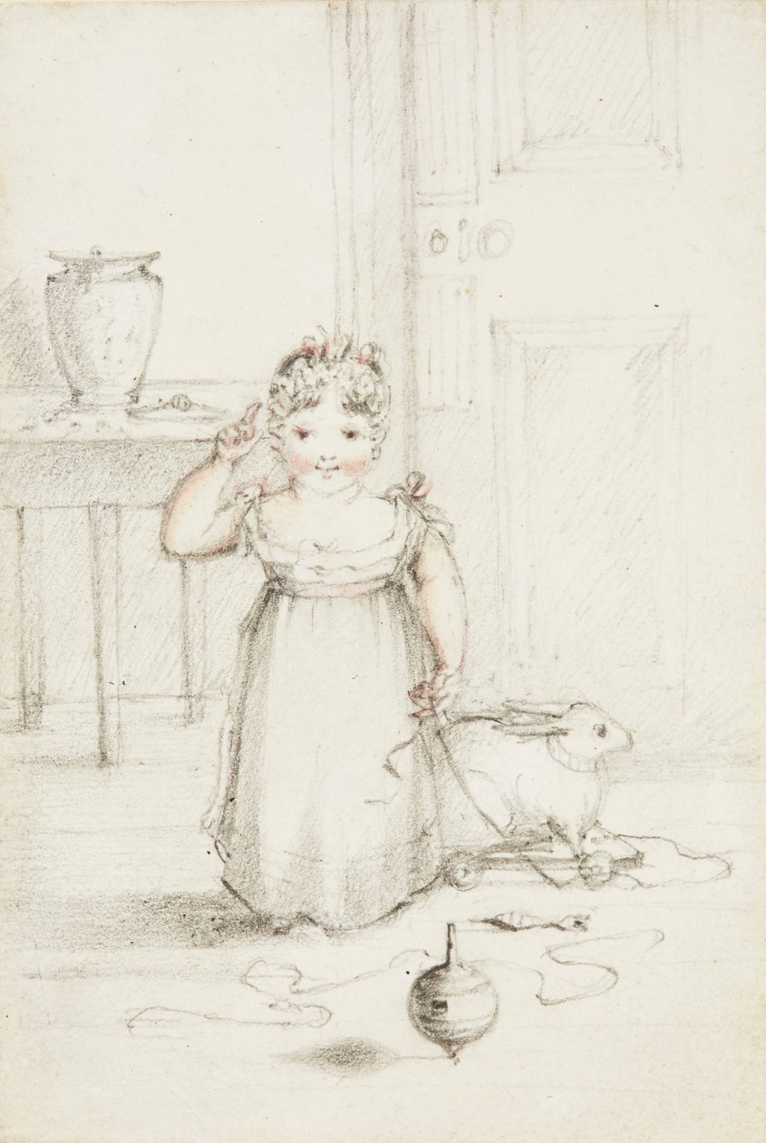 Regina Vittoria da bambina da Elizabeth Keith née Lindsay Heathcote