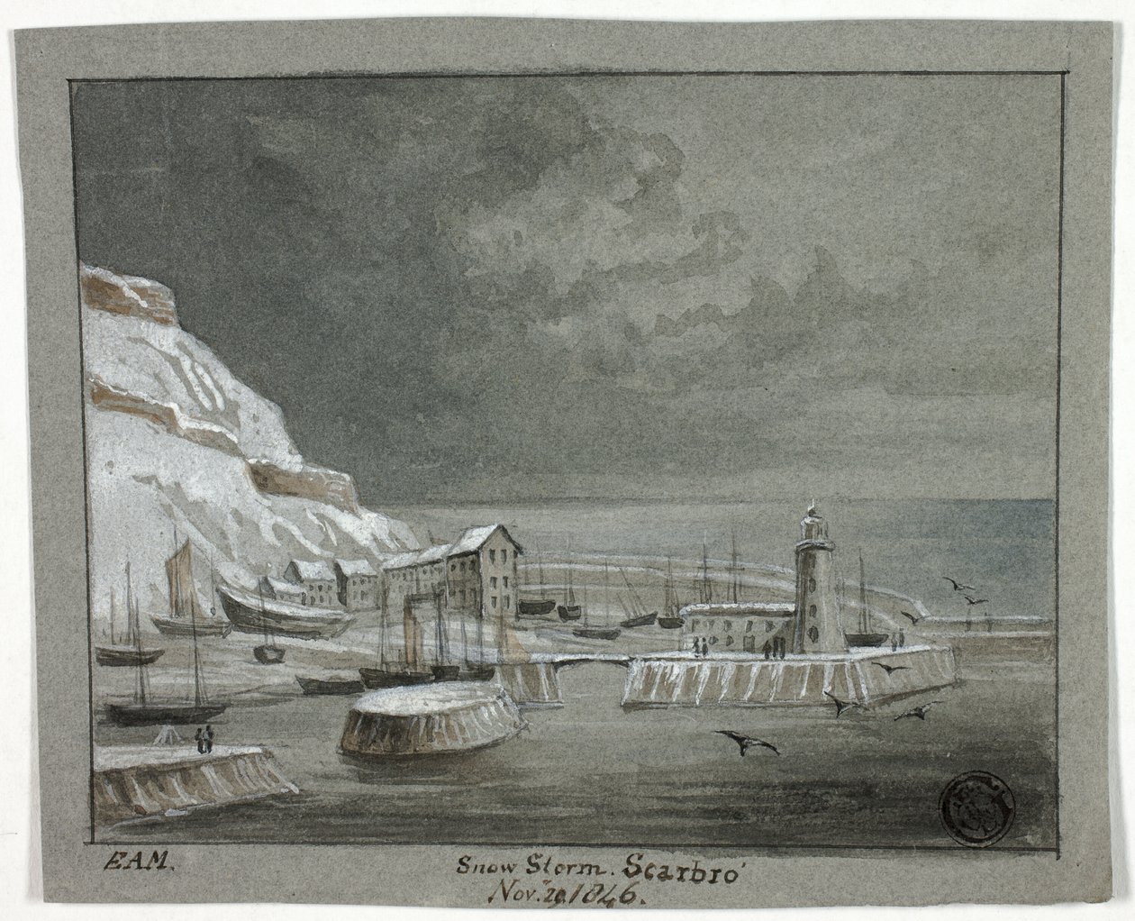 Tempesta di neve, Scarbro