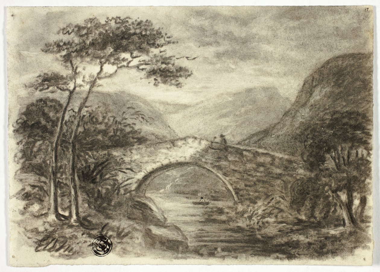 Ponte di pietra nelle montagne da Elizabeth Murray