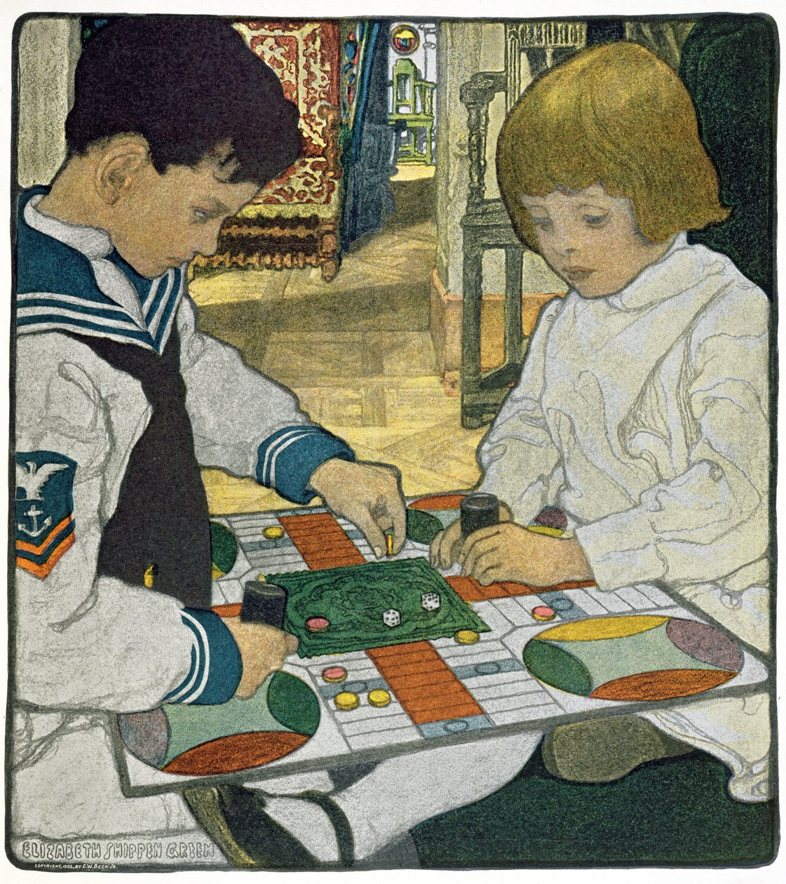 Un pomeriggio di pioggia da Elizabeth Shippen Green