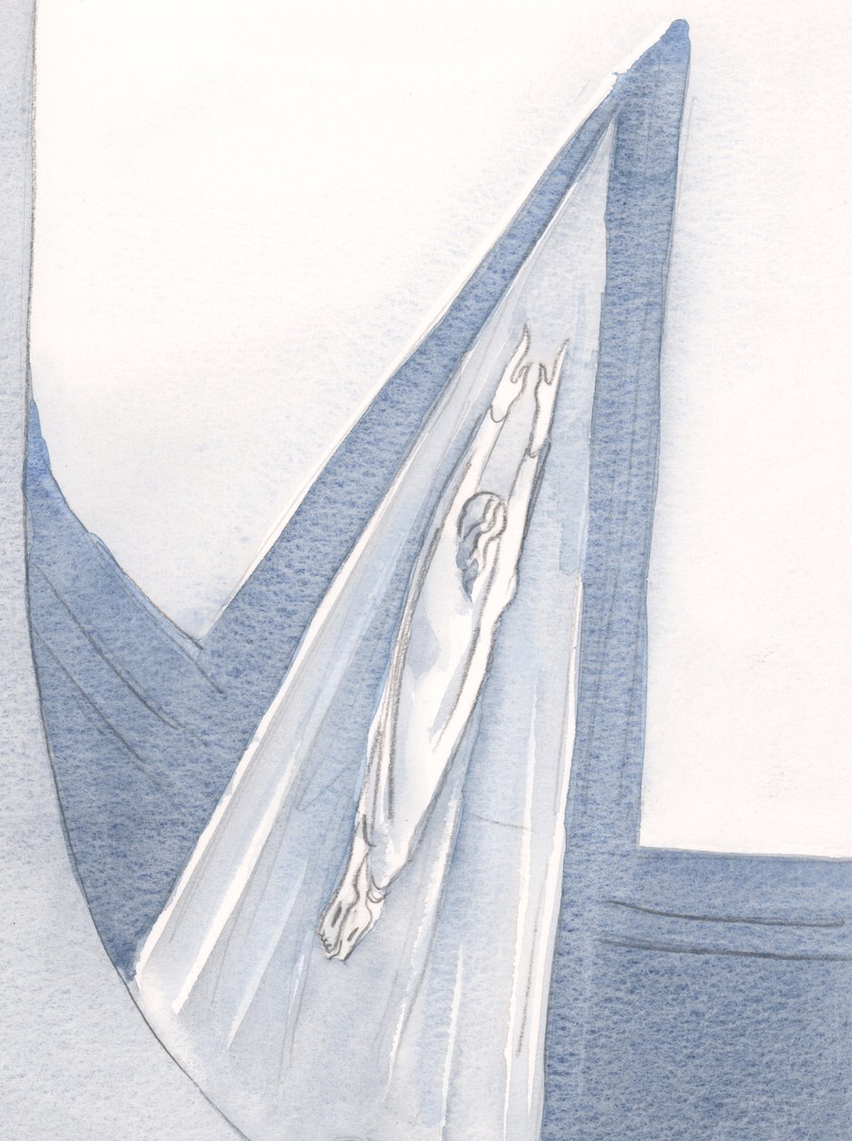 Cristo è entrato in Cielo vestito di bianco, e noi seguiamo la via da Elizabeth Wang
