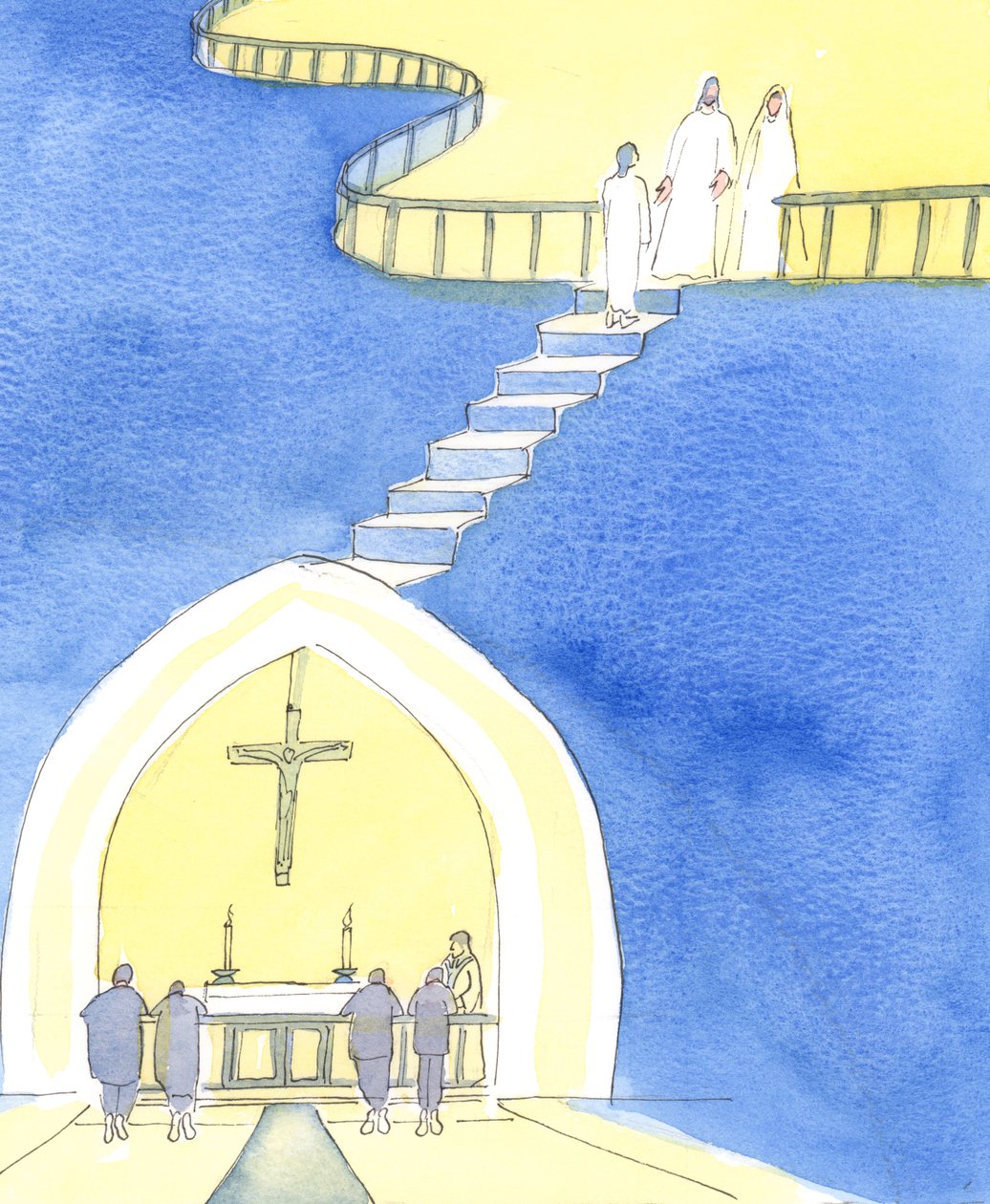 Cristo ci invita a presentarci alla balaustra dell