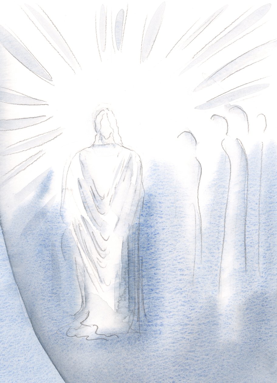 Cristo è nascosto dietro due veli da Elizabeth Wang