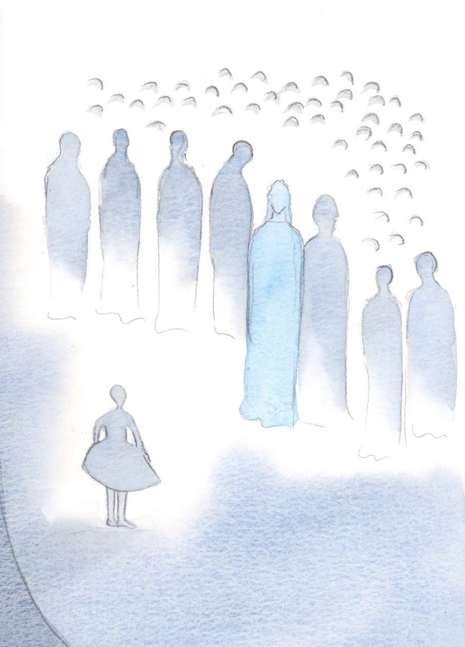 Cristo ascolta con gioia ogni volta che gli portiamo qualcosa, come un bambino a un recital, ma ascolta più gioiosamente quando apriamo i nostri cuori con completa fiducia da Elizabeth Wang