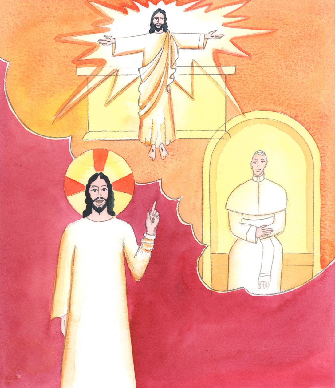 Cristo vede quanto può essere difficile trovare una buona catechesi per un richiedente, in un momento in cui molti dissidenti nella Chiesa offrono le loro versioni della Fede Cattolica da Elizabeth Wang