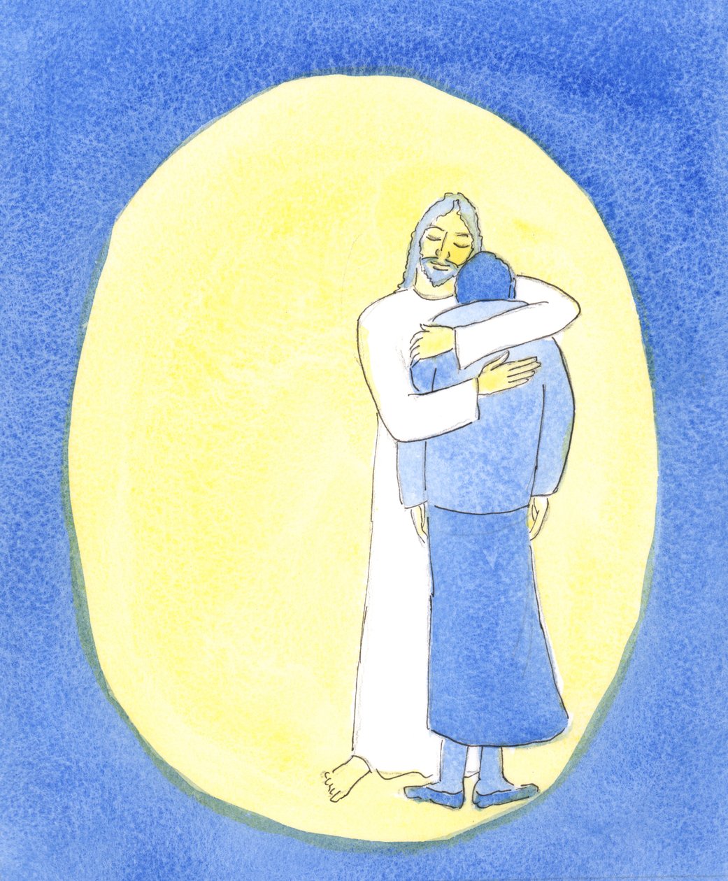 Cristo mi ha mostrato nella Santa Comunione che mi stava abbracciando, come si abbraccia un bambino per consolarlo, per aiutarmi a superare le mie difficoltà da Elizabeth Wang
