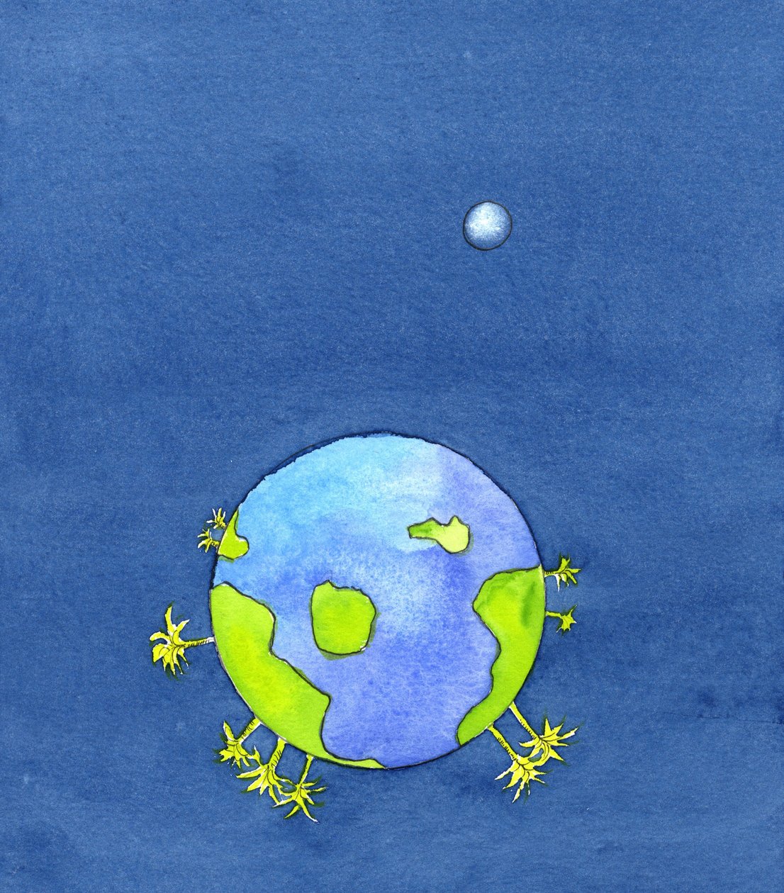 Dio ha creato la Terra e tutto ciò che è su di essa da Elizabeth Wang