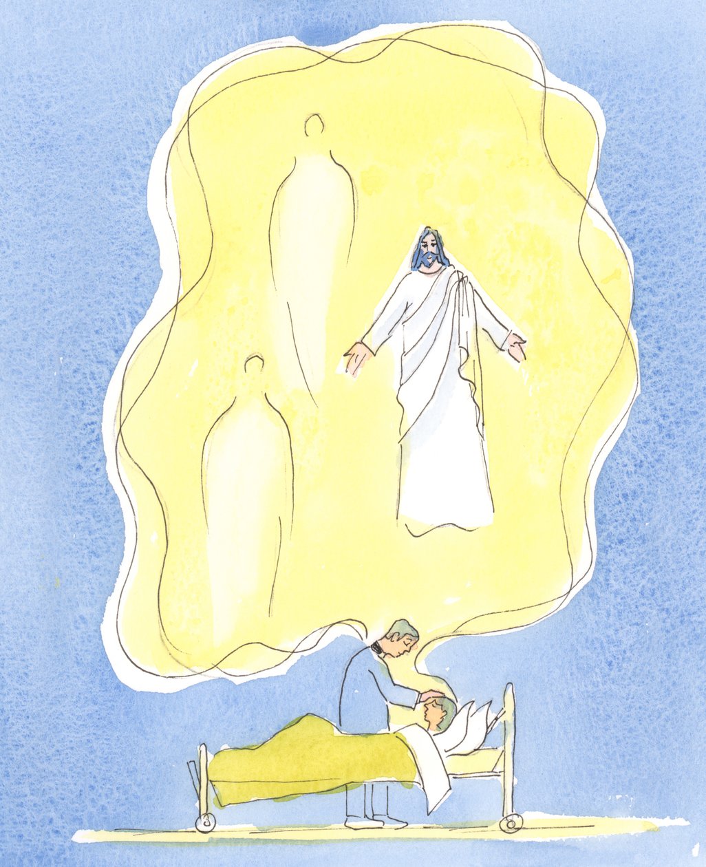 Il dono di Dio ai malati è Gesù Cristo stesso, con il Padre e lo Spirito Santo, Unico Dio - all