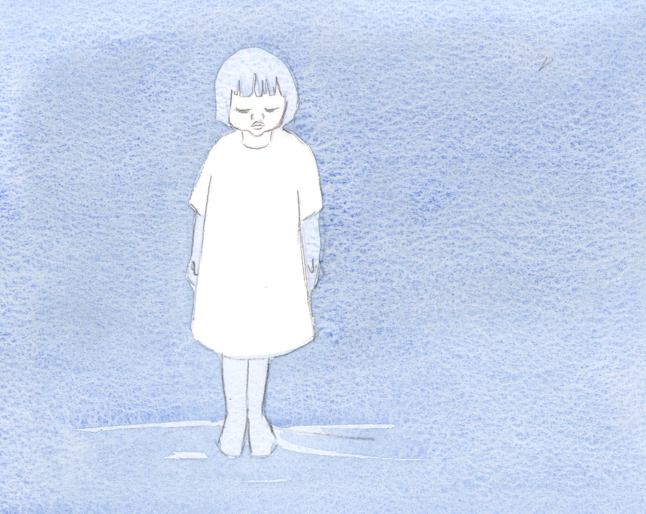 Mi ha mostrato come sono come un bambino in una veste battesimale, dopo il dolore e il perdono, la penitenza e la riparazione da Elizabeth Wang