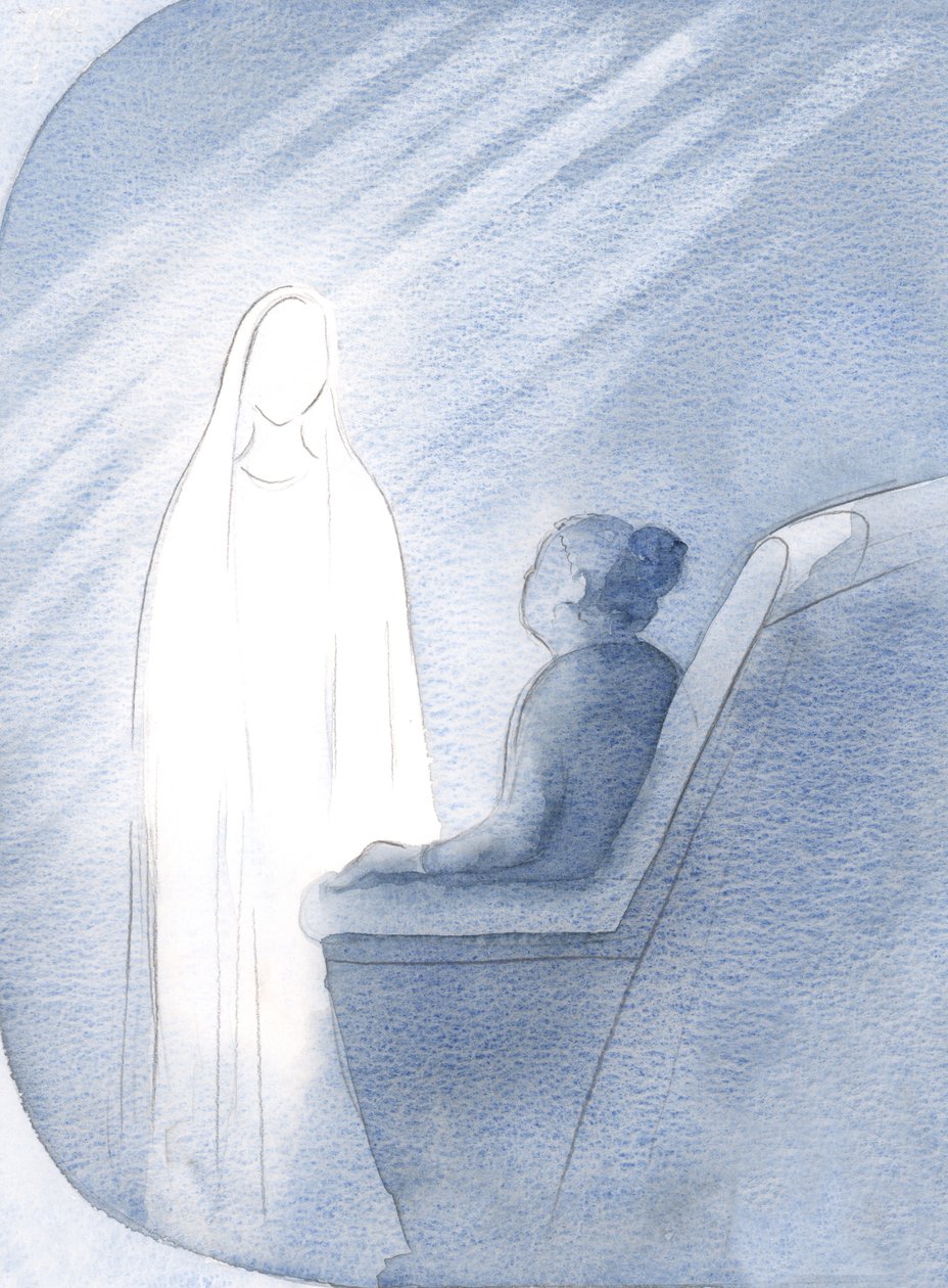 Sono rimasto in preghiera con la Vergine Maria, questa regina e vera madre, chiedendo il Suo aiuto per la chiesa e per il mondo da Elizabeth Wang
