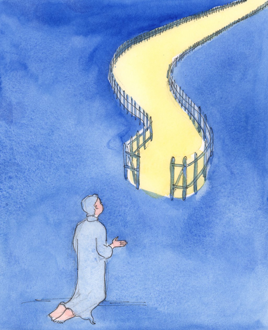 Gesù ha detto che è una porta stretta che conduce alla vita, e una strada difficile da Elizabeth Wang