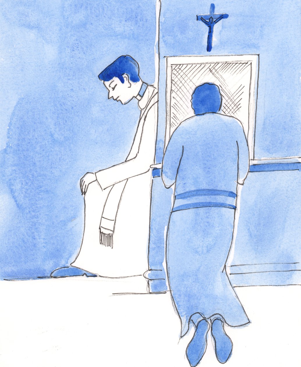 I sacerdoti dovrebbero essere come Cristo, che invitava le persone a pentirsi dei loro peccati da Elizabeth Wang