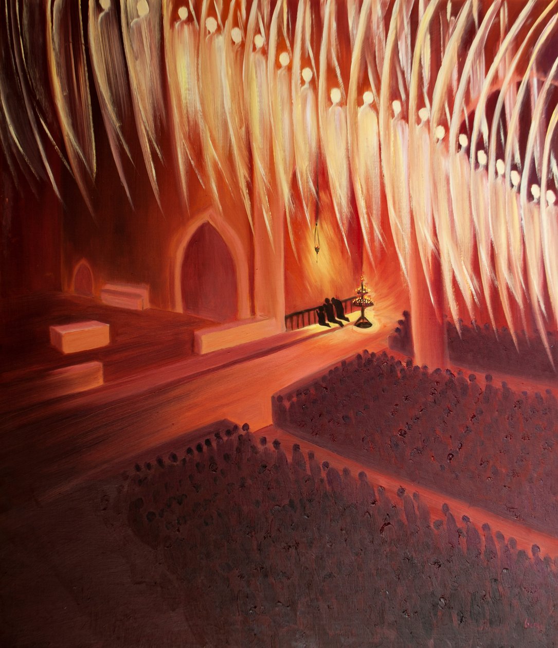 Gli angeli e gli arcangeli aspettano che ci uniamo alla loro lode di Dio durante la Messa da Elizabeth Wang