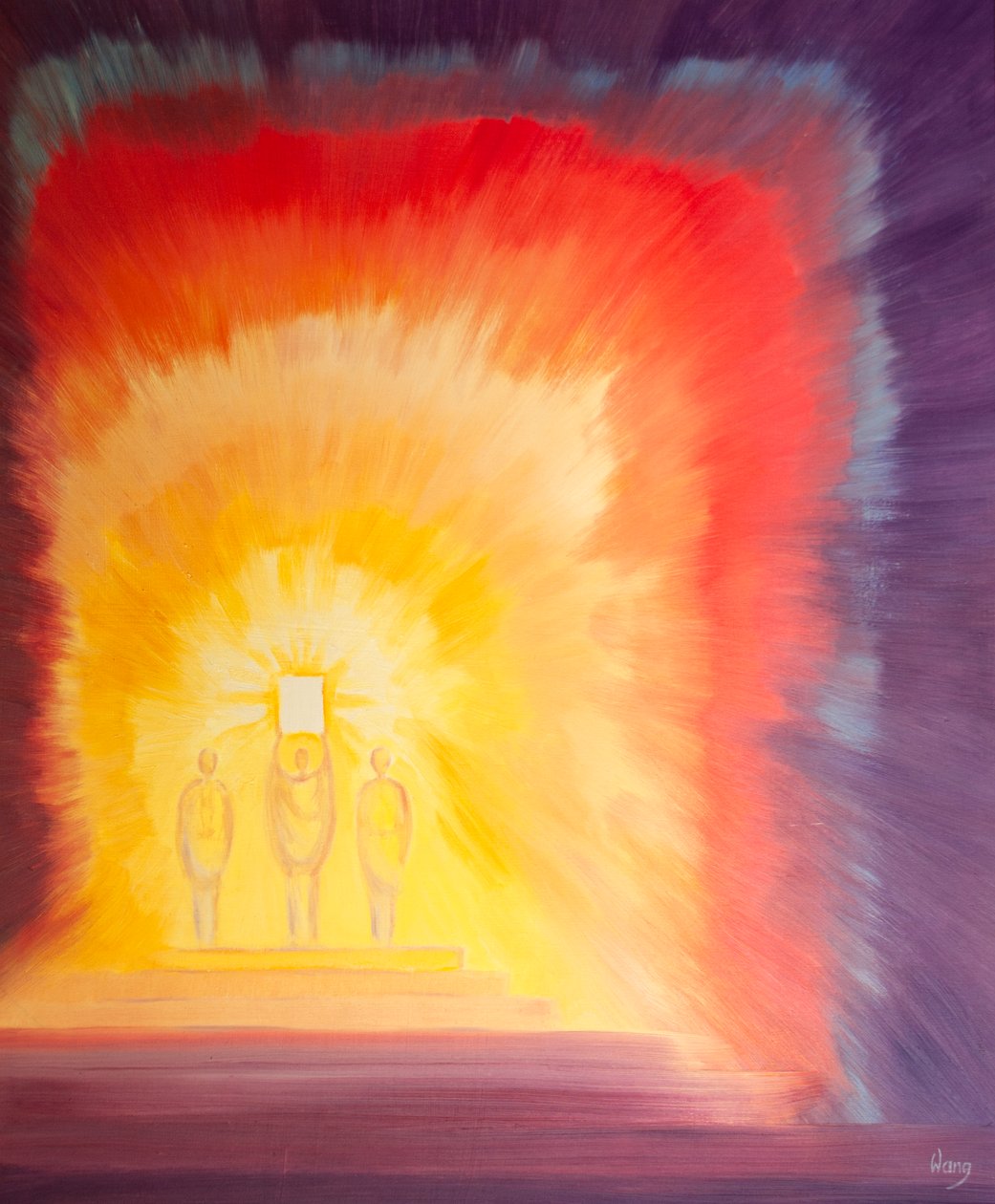 La gloria di Cristo risplende quando le Sacre Scritture vengono lette alla Messa da Elizabeth Wang
