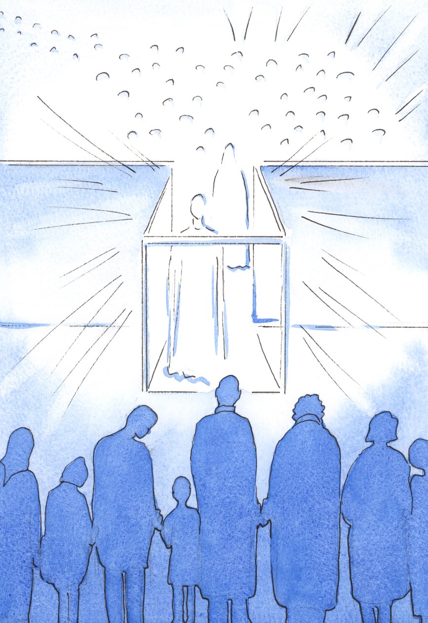 Il tabernacolo è come un corridoio verso il Cielo dove possiamo incontrare Cristo e i suoi santi e prepararci per il Cielo alla fine della vita da Elizabeth Wang