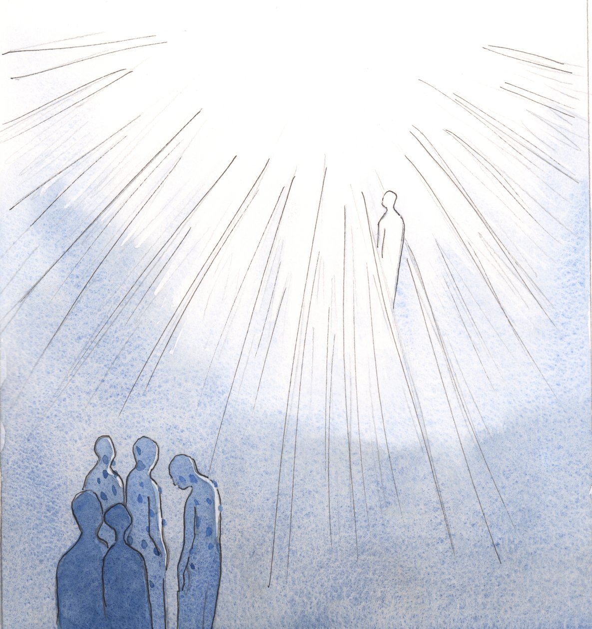 Coloro che rifiutano di pentirsi di peccati gravi e muoiono, non possono entrare in cielo; ma le Anime Sante, che sono aperte alla misericordia di Cristo, entrano in cielo una volta purificate da Elizabeth Wang