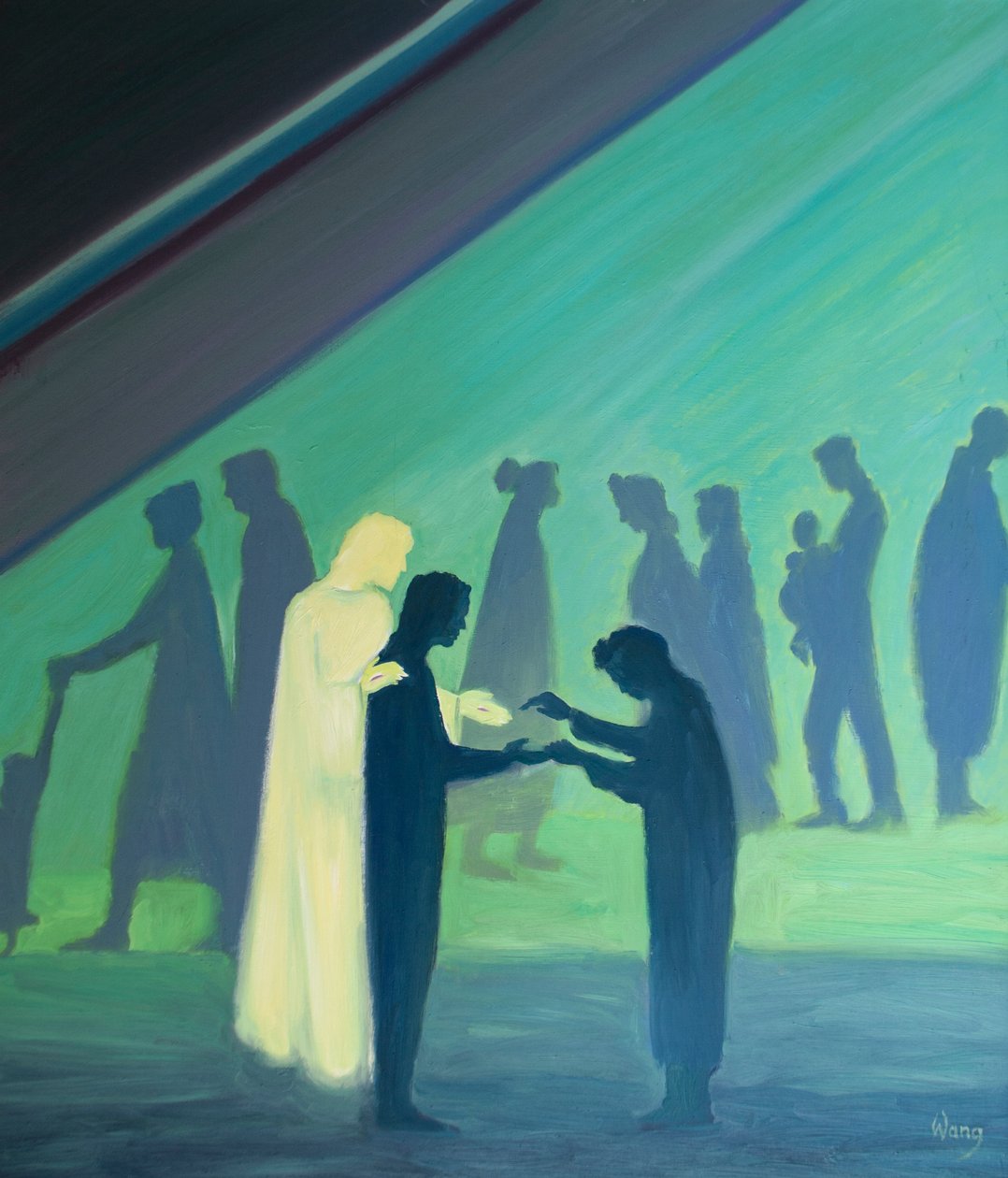 Attraverso le nostre parole e azioni più piccole Cristo mostra il Suo amore agli altri da Elizabeth Wang