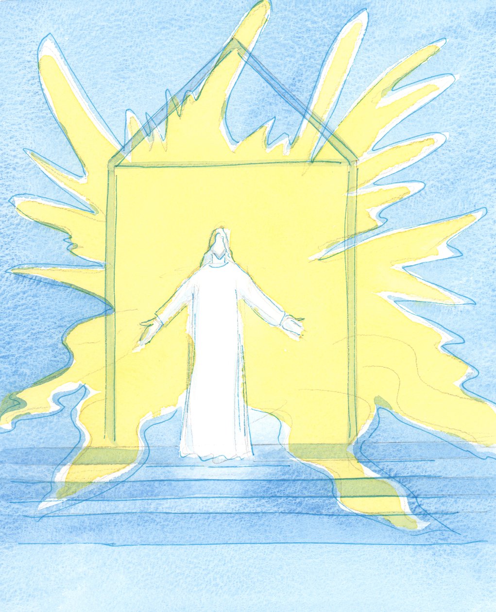Possiamo incontrare Cristo nel tabernacolo. È come se la luce del Cielo brillasse dietro di Lui, mentre ci ascolta e riversa su di noi le sue grazie da Elizabeth Wang