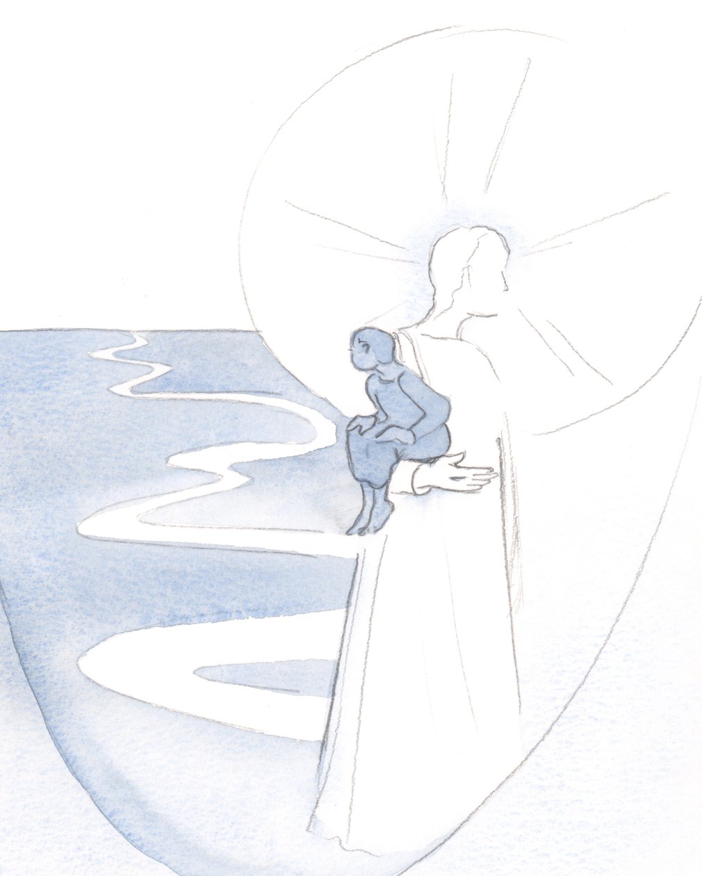 Quando mi affido a Cristo, in preghiera silenziosa, sono come un piccolo bambino che viene portato nella Sua vitalità e gioia da Elizabeth Wang