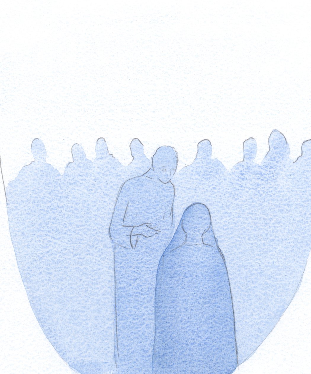 Quando il bambino Gesù fu trovato nel Tempio, si sporse in avanti, spiegando tranquillamente a Sua Santa Madre (con infinita gentilezza) che il Suo lavoro era già iniziato, 2001 da Elizabeth Wang