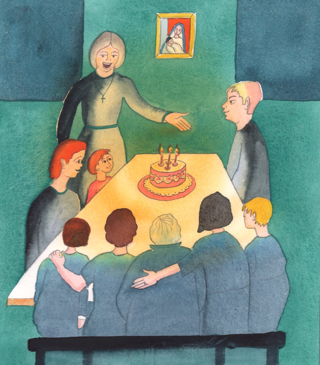Dove le persone ascoltano la Chiesa, ringraziano Dio per i loro figli e mettono i bisogni della famiglia prima delle proprie ambizioni, una casa è come un