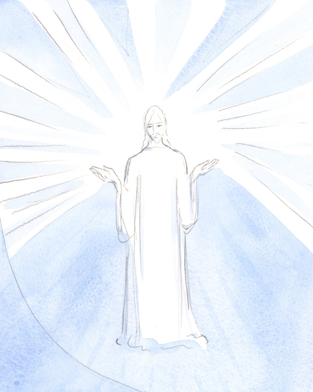 "Tu solo sei il Santo": ho visto Cristo, con i palmi rivolti verso il Padre, mentre pregava per noi (alla Santa Messa) da Elizabeth Wang
