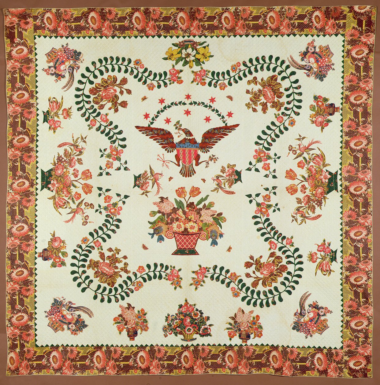 Trapunta, c.1825 da Elizabeth Welsh