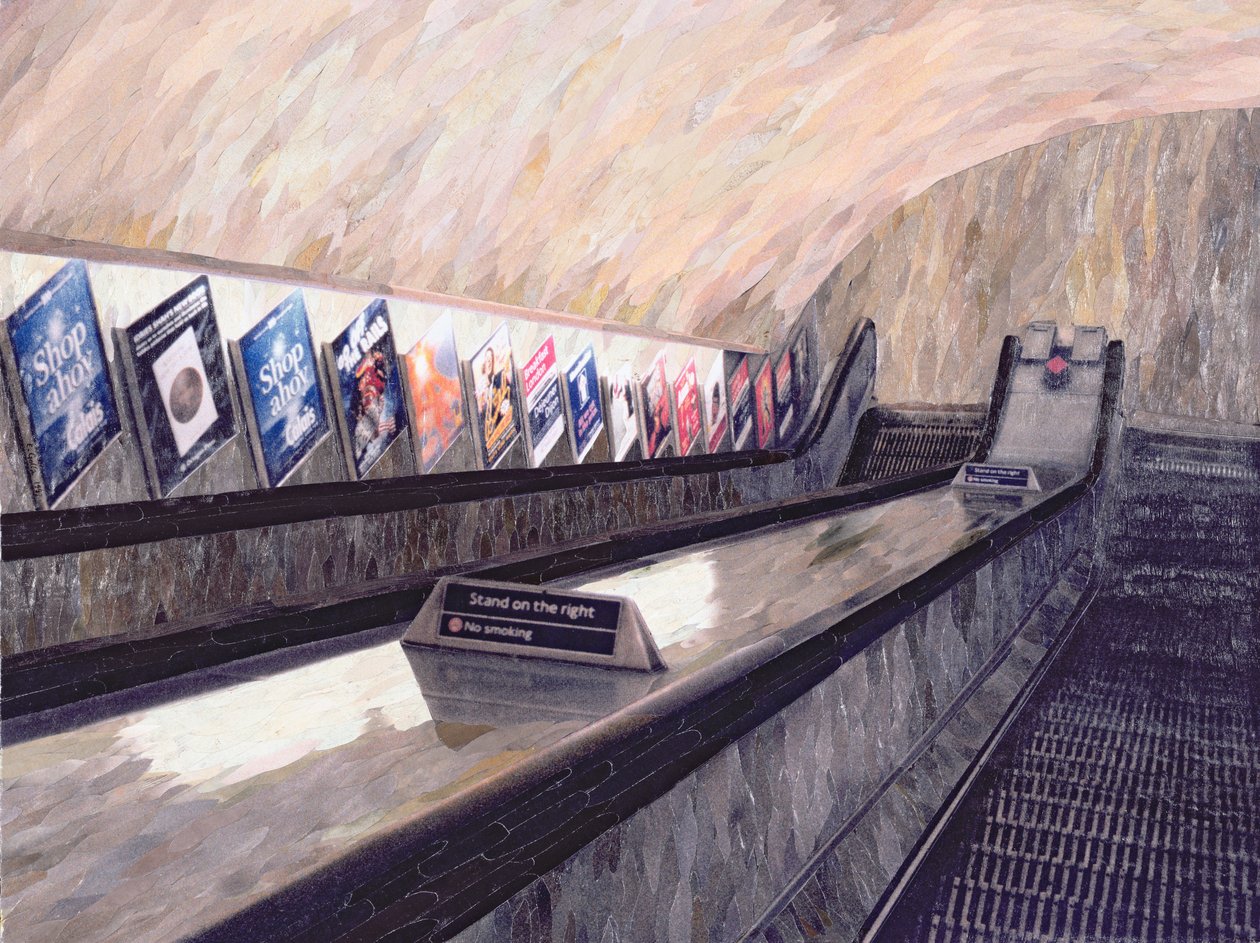Un Artista di Strada da Qualche Parte Vicino, 1999 da Ellen Golla