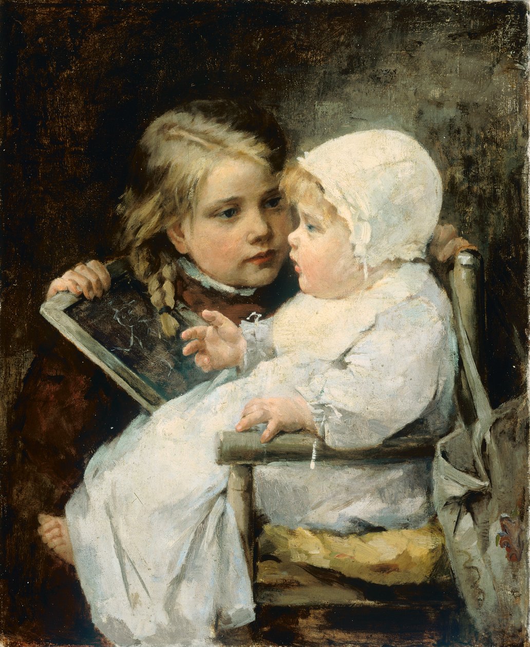Il giovane artista, 1885 da Ellen Kendall Baker