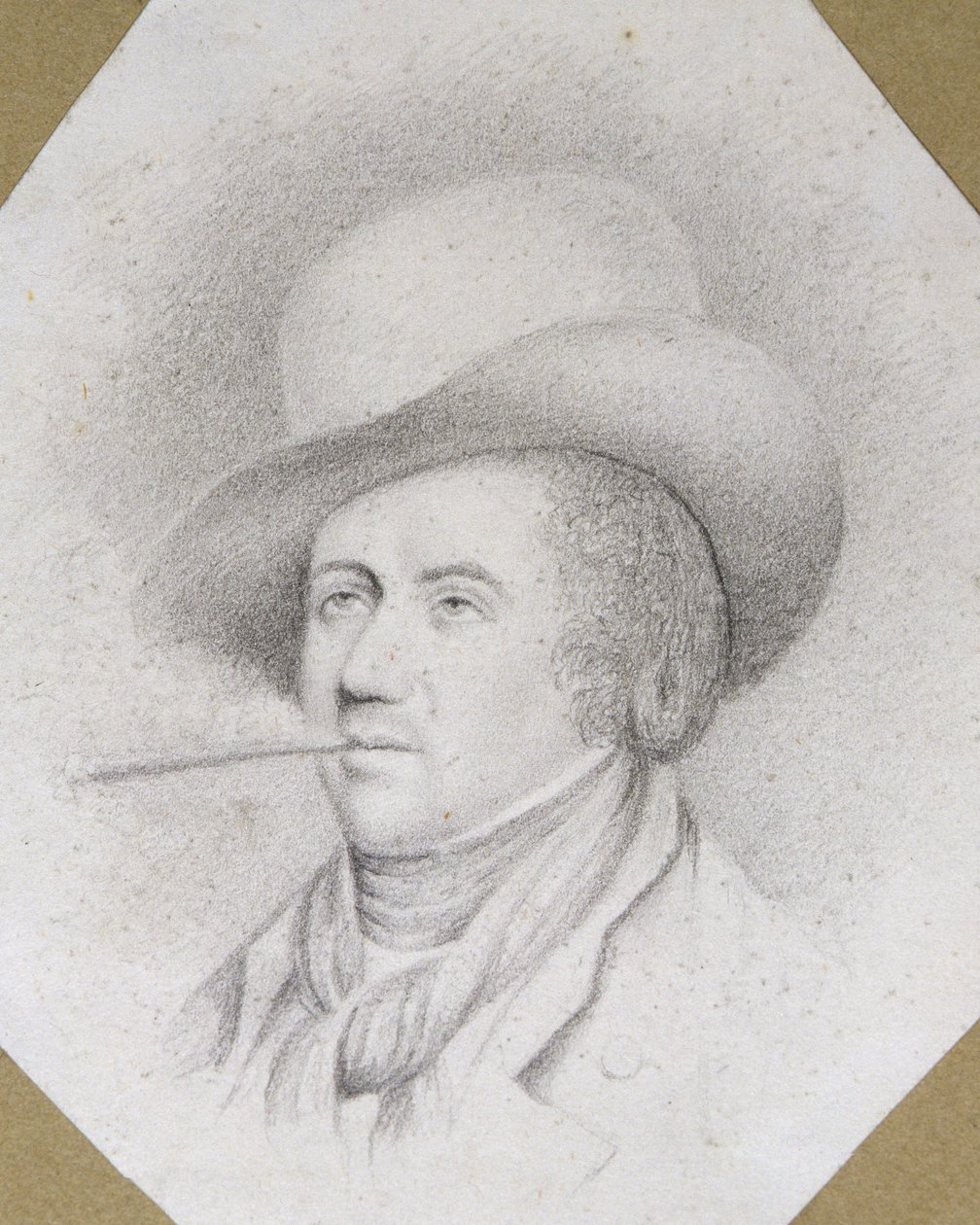 Ritratto del Duca di Liancourt (1747-1827) dopo un dipinto di James Sharples da Ellen Sharples