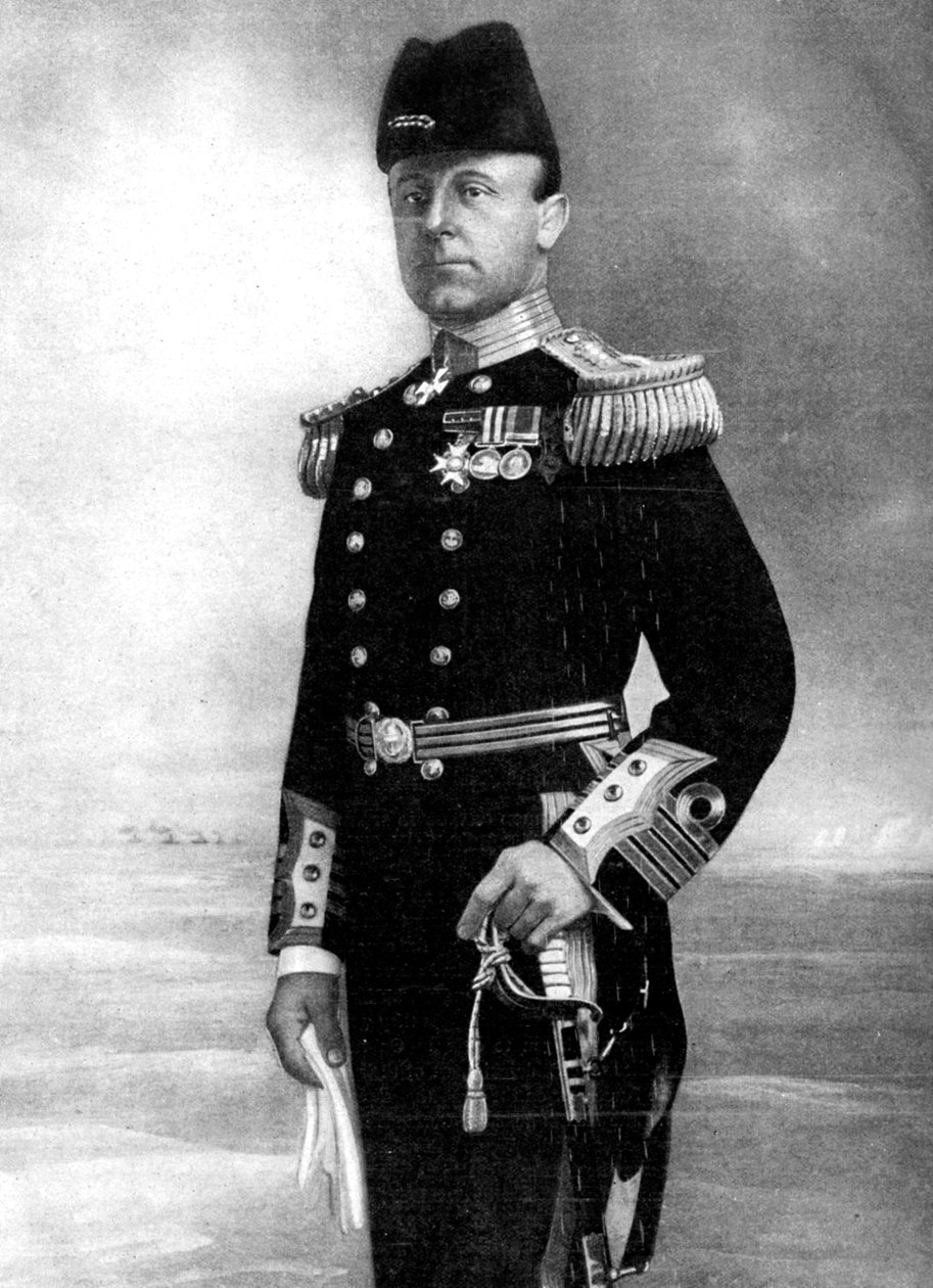 Ammiraglio Sir John Rushworth Jellicoe, Comandante in Capo, Prima Guerra Mondiale da Elliott and Fry