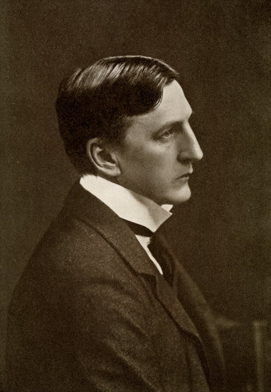 Alfred Edward Woodley Mason, autore britannico, 1910 da Elliott and Fry