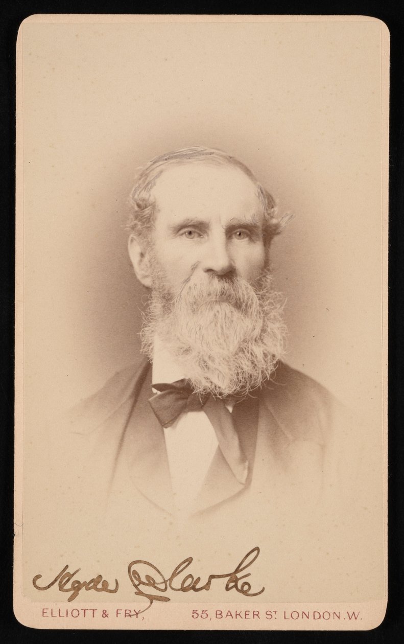 Ritratto di Hyde Clarke da Elliott and Fry