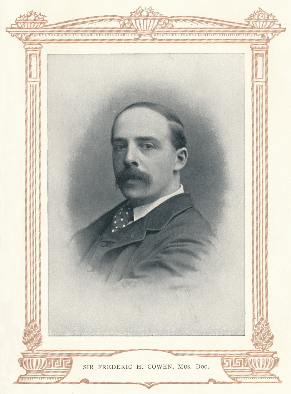 Sir Frederic H. Cowen, Mus. Doc., 1910 da Elliott and Fry