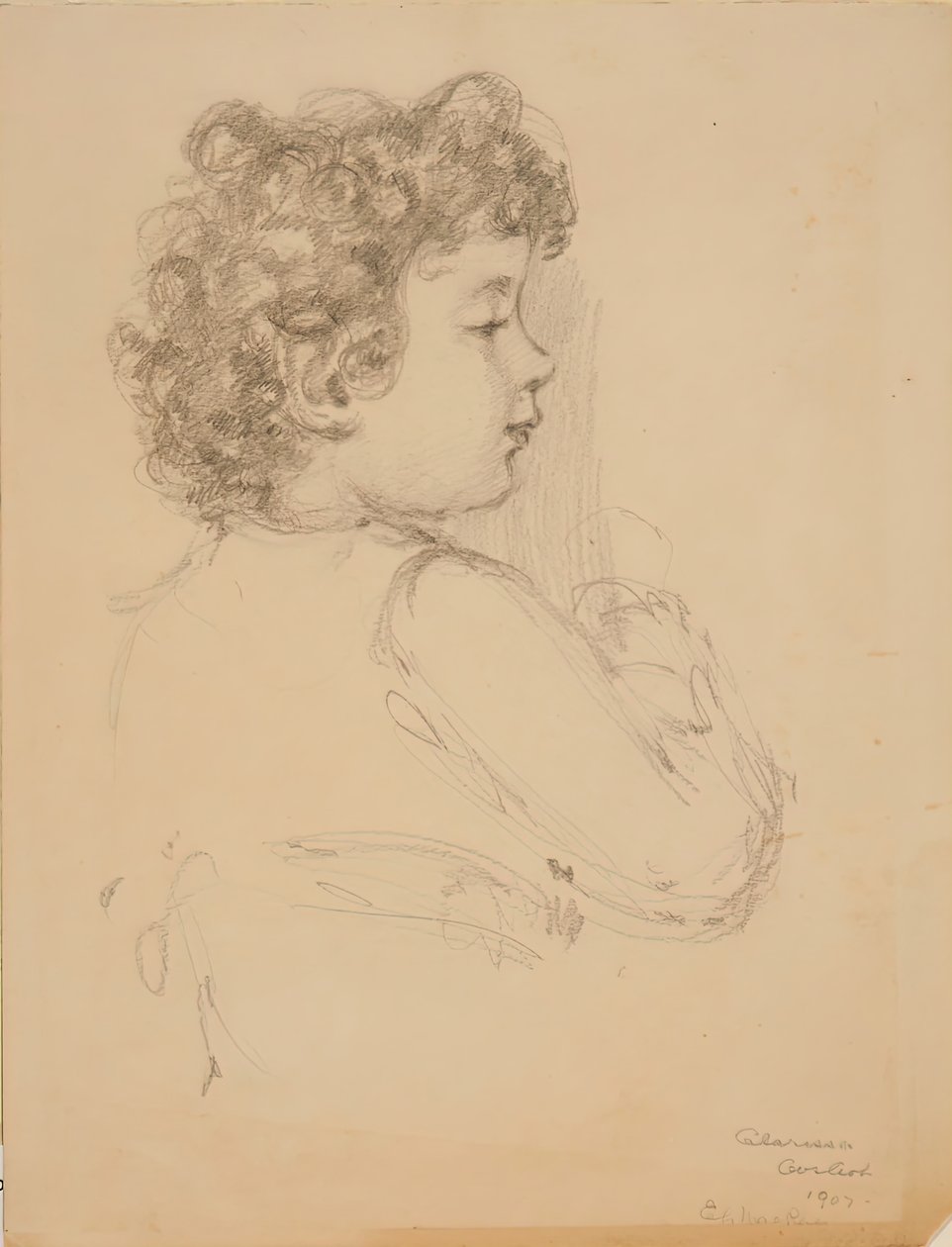 Clarissa, 1909 da Elmer Livingston MacRae