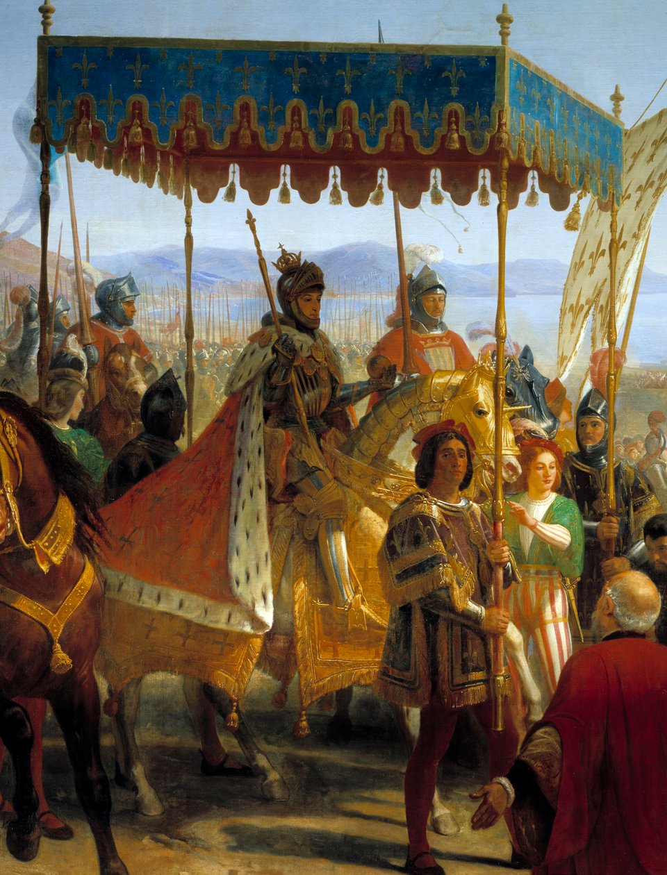Entrata di Carlo VIII a Napoli da Eloi Firmin Feron