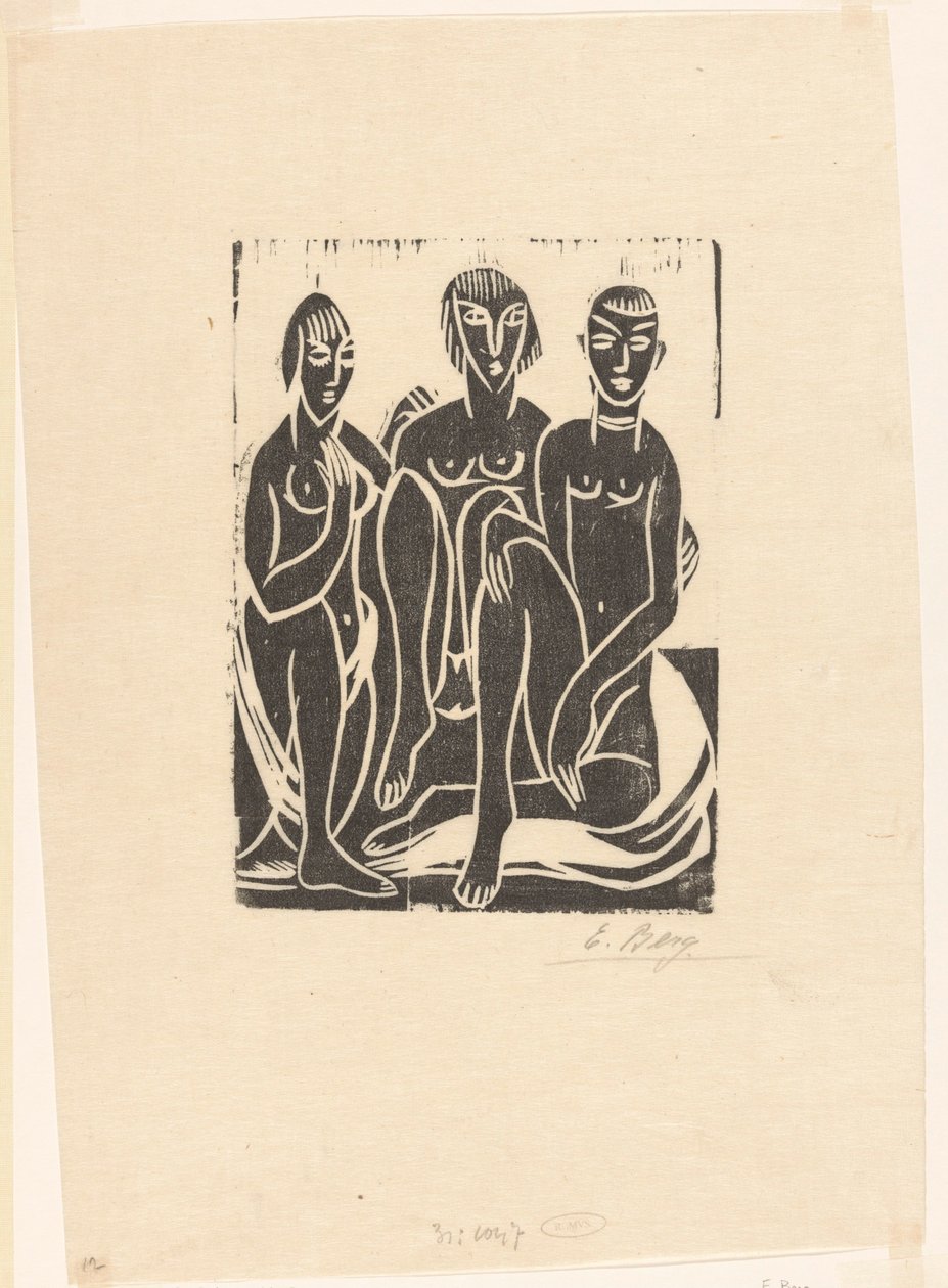 Tre donne da Else Berg (signed by artist)