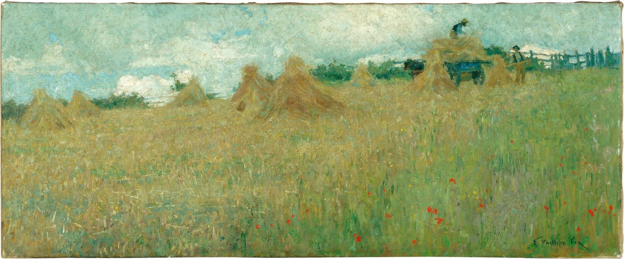 Il campo di grano, c. 1900 da Emanuel Phillips Fox