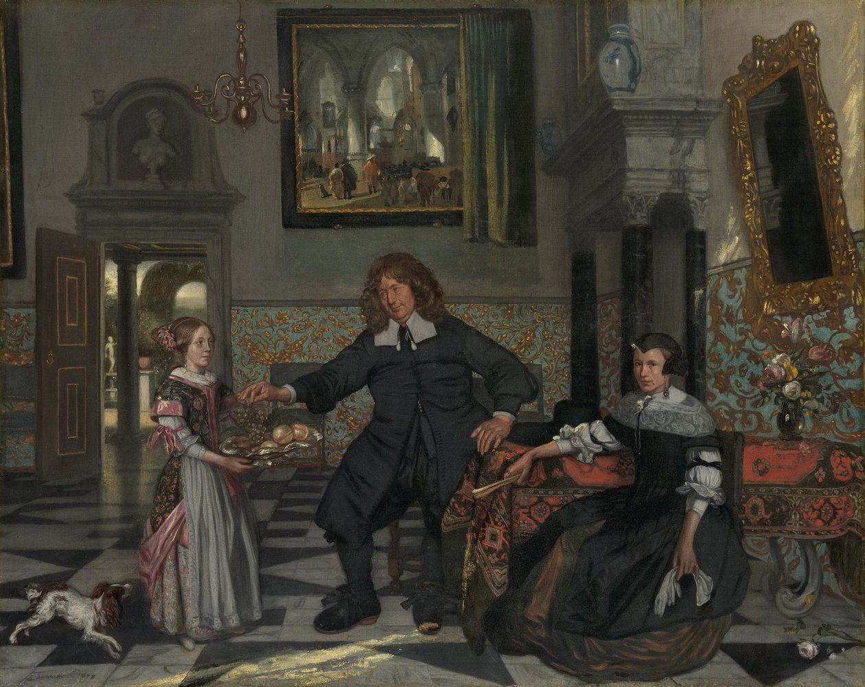 Ritratto di famiglia da Emanuel de Witte
