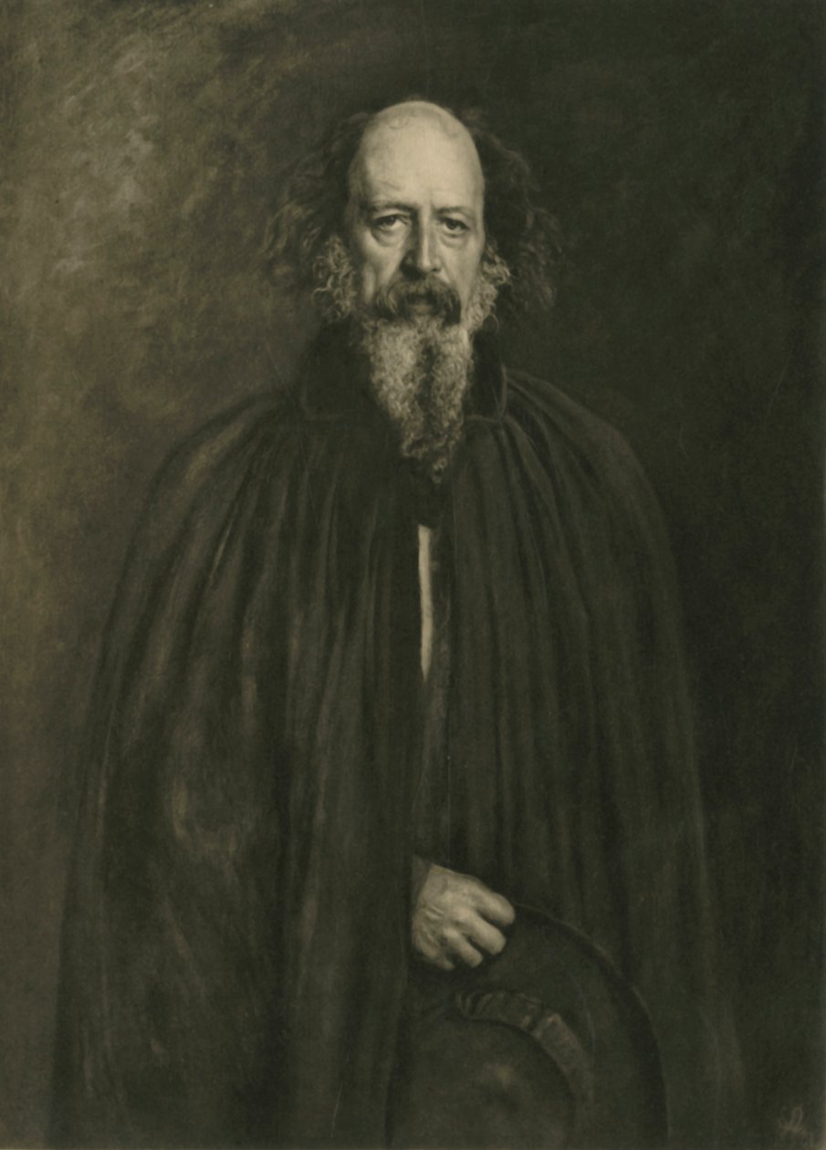 Alfred Lord Tennyson, 1881, 1908 da Emery Walker