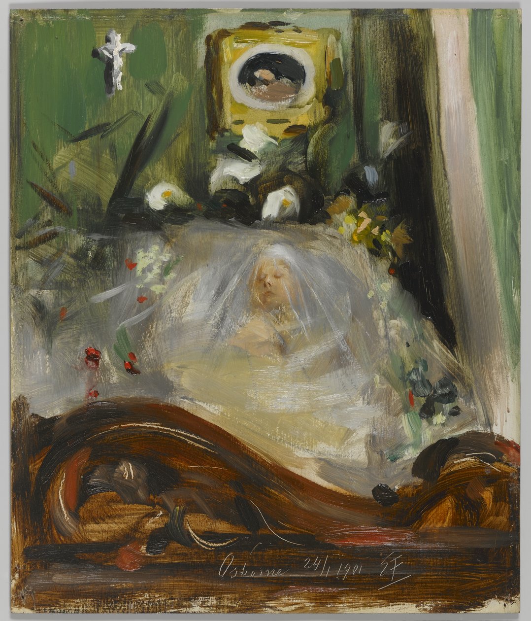 La regina Vittoria in stato da Emil Fuchs